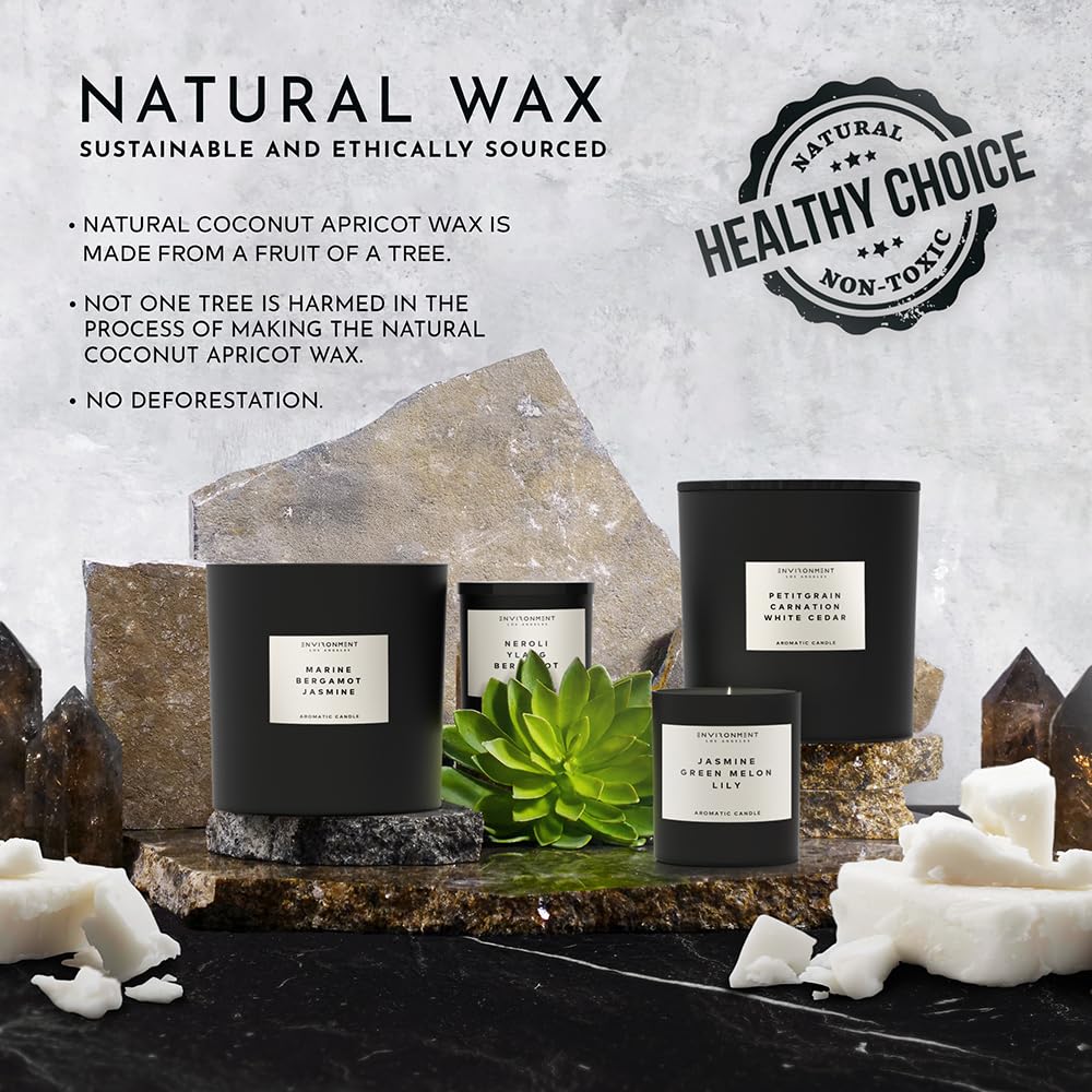 Amazon.com: ENVIRONMENT Inspired by 5-Star Resort 1HT Candle, 8oz